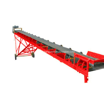 Movable Rubber Belt Conveyor For Coal Mine Sand